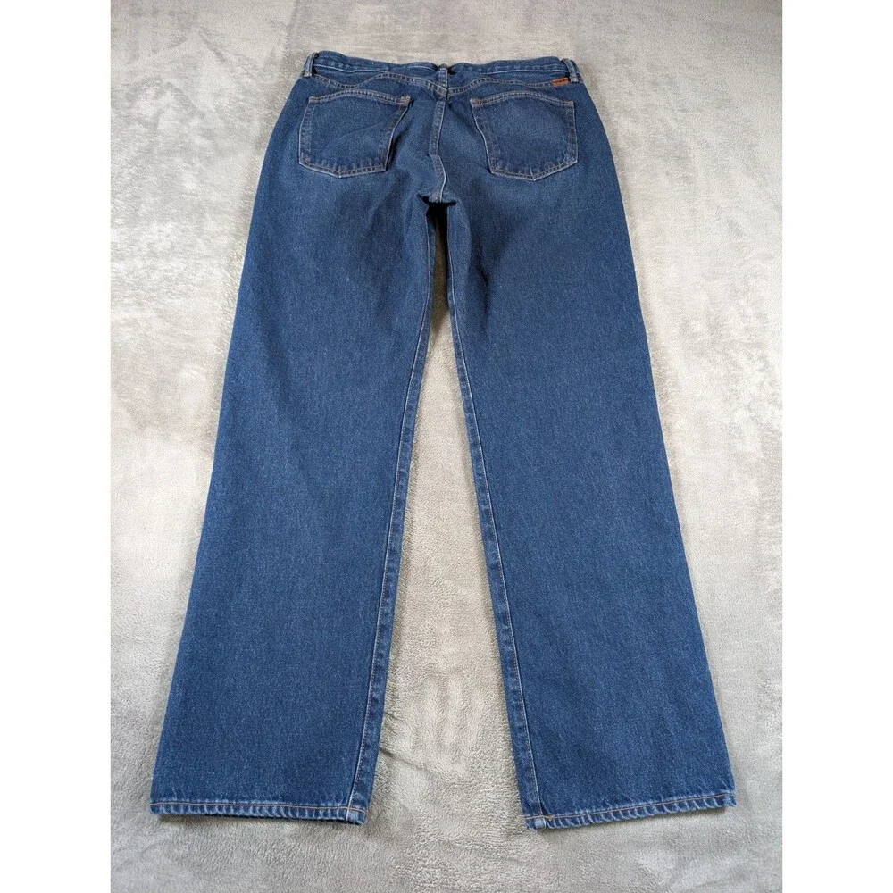 AYR The Slacker Jeans Men’s 35x32 Blue Relaxed Button Fly Made in USA - Picture 3 of 14